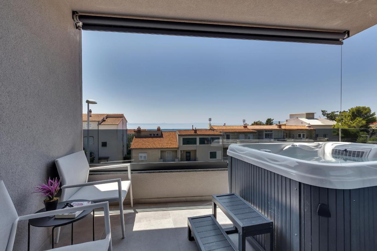 Lux Apartment Dolce Vita - Private Hottub Makarska Exteriör bild