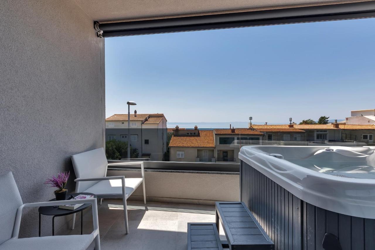 Lux Apartment Dolce Vita - Private Hottub Makarska Exteriör bild